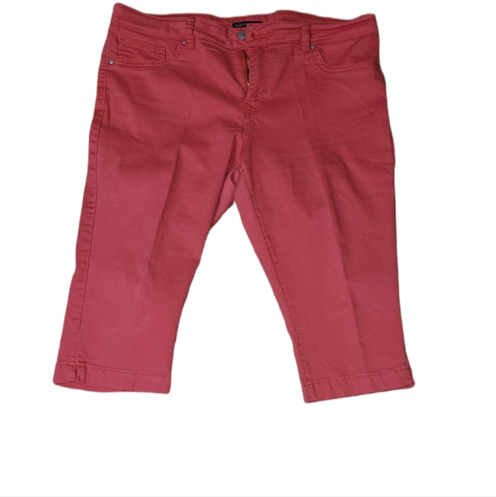British Kahaki  red  woman pants size 16